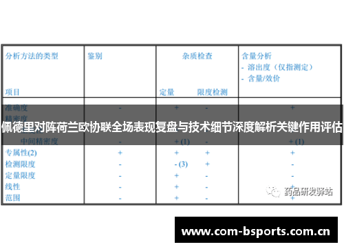 佩德里对阵荷兰欧协联全场表现复盘与技术细节深度解析关键作用评估